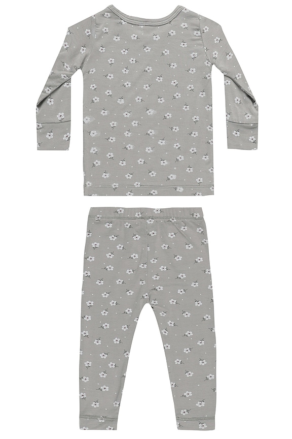 view 2 of 3 ENSEMBLE PYJAMA EN BAMBOU in Blue Ditsy