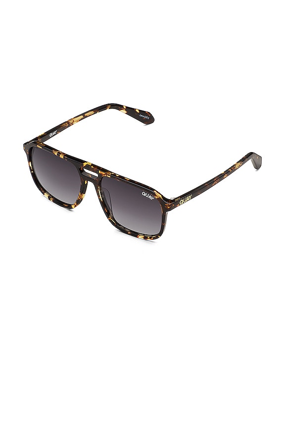 view 2 of 2 ON THE FLY サングラス in Yellow Tort & Smoke Gradient Polarized