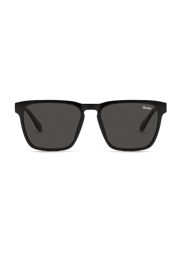 Quay Unplugged Sunglasses in Black REVOLVE