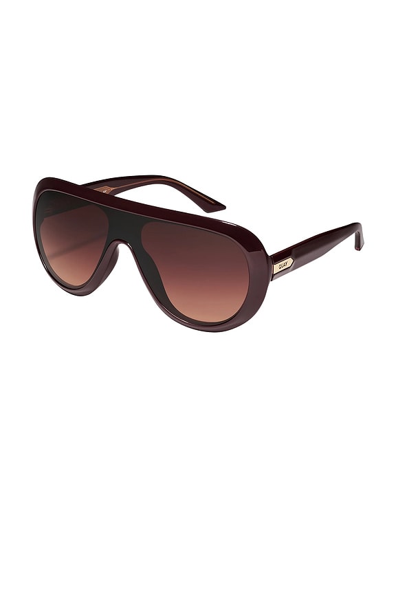 view 2 of 2 Set List Sunglasses in Espresso & Dark Brown Camel