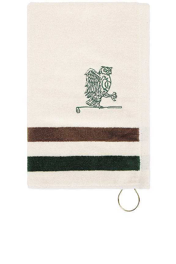 view 2 of 4 Qg Owl Towel in Beige