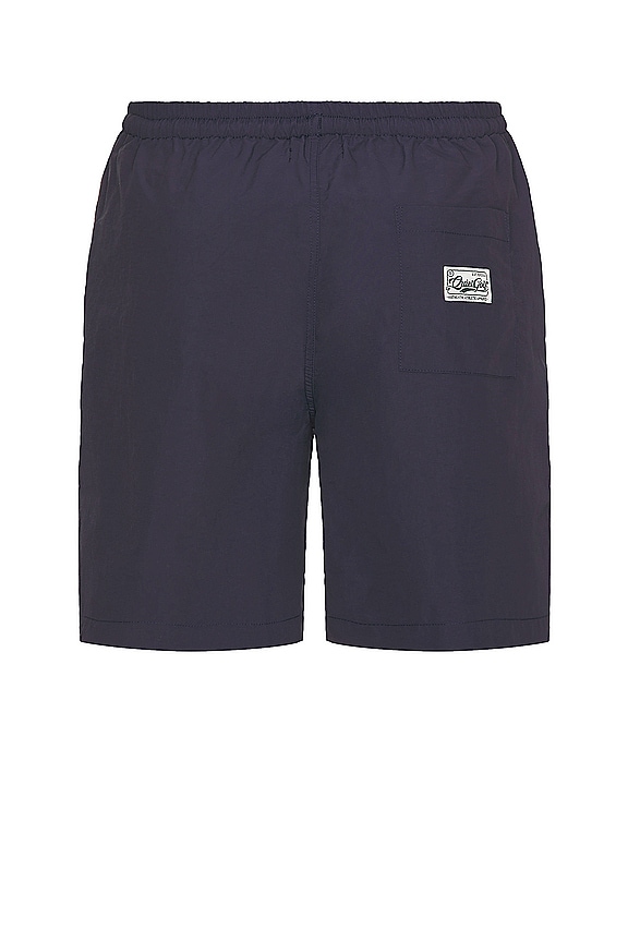 view 2 of 4 Badge Nylon Shorts in Navy