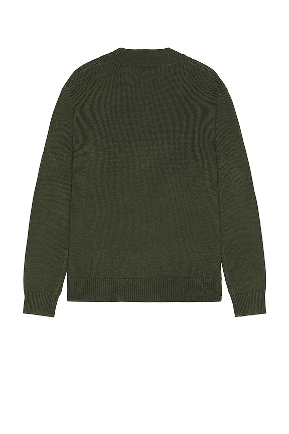 view 2 of 5 CÁRDIGAN MONOGRAM in Olive