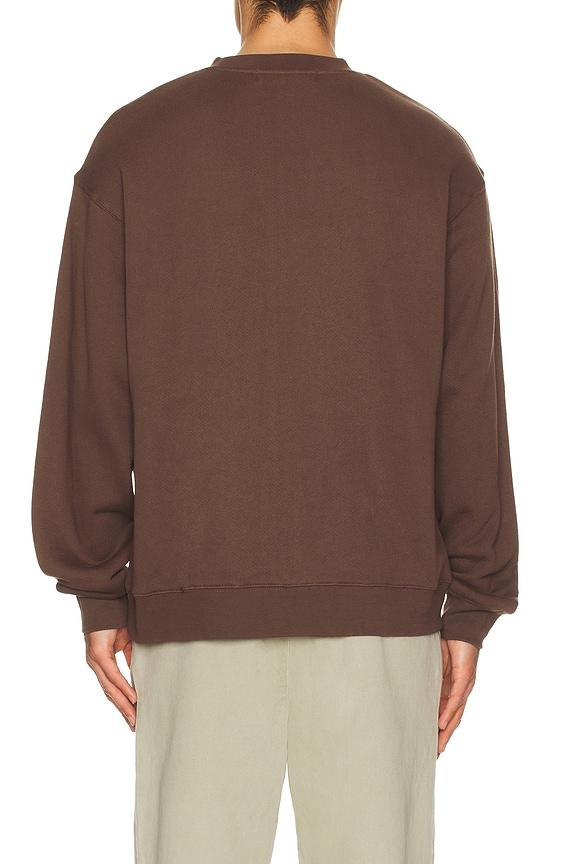 view 2 of 5 Hancock Crew Neck Sweatshirt in Brown