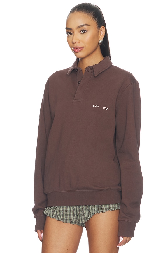 view 2 of 6 CAMISETA DE RUGBY MONOGRAM in Brown