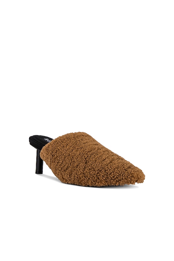 view 2 of 5 Fuzzy Heel in Cognac