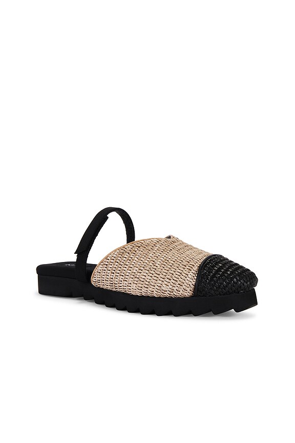 view 2 of 5 MULES RAFFY in Natural & Black