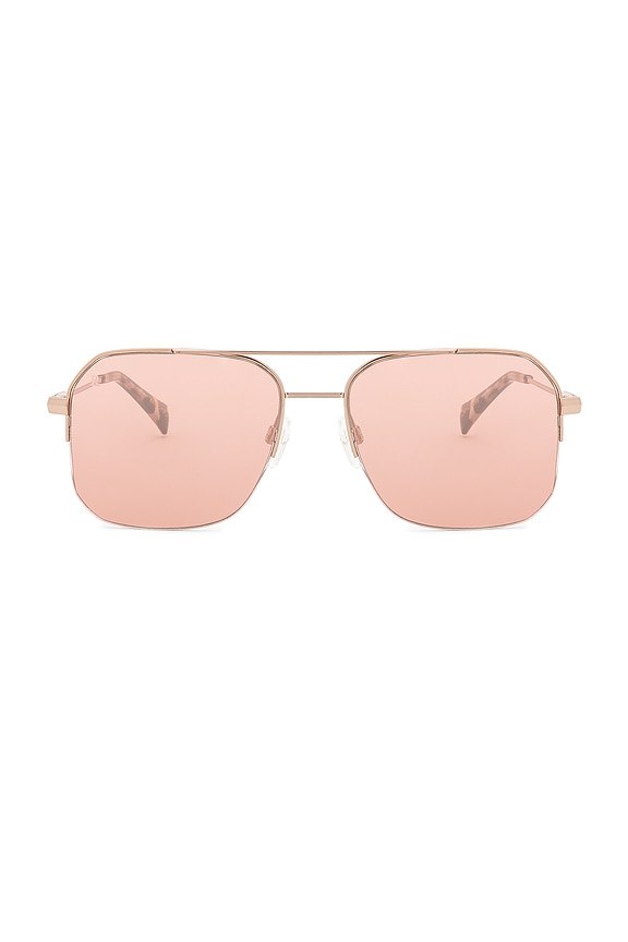 view 1 of 3 GAFAS DE SOL MUNROE in Rose Gold, Plum Wine & Petal