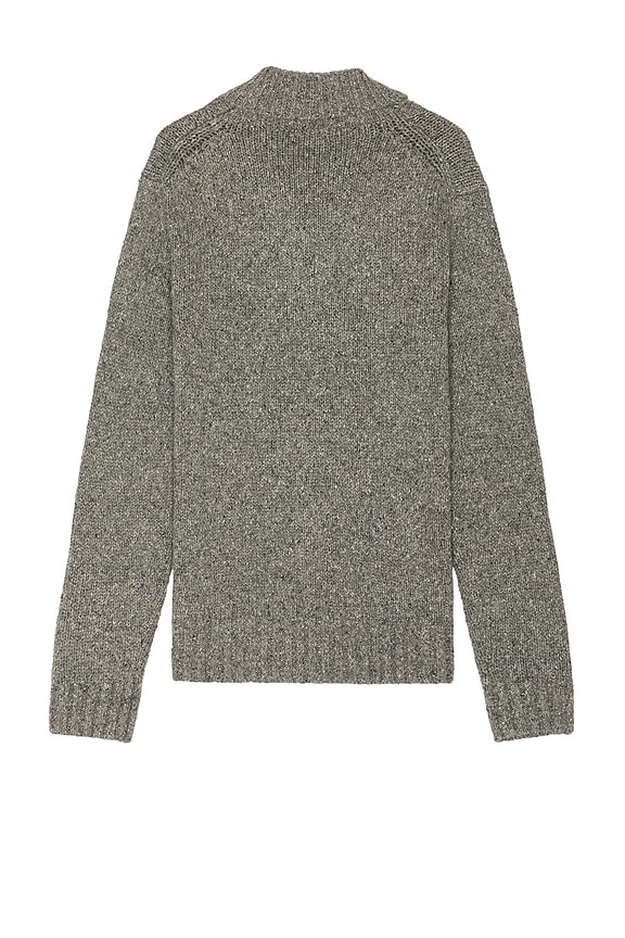 view 2 of 3 Corden Cardigan in Monochromatic Speckle