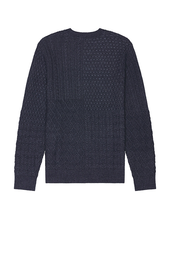 view 2 of 4 Biarritz Sweater in Multi Weave Indigo