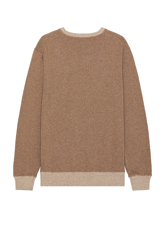 view 2 of 3 Burns Pullover Sweater in Mocha Heather