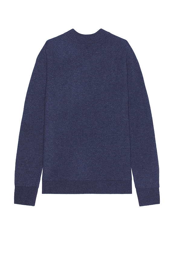 view 2 of 3 Ansel Crewneck Sweater in Blue Melange