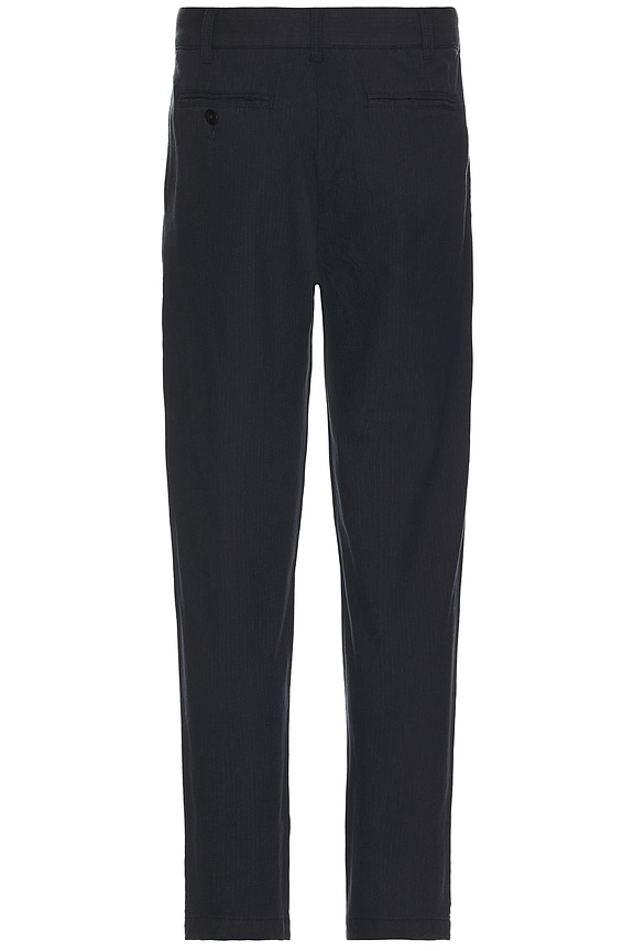 view 2 of 6 바지 in Navy Charcoal Pin Stripe