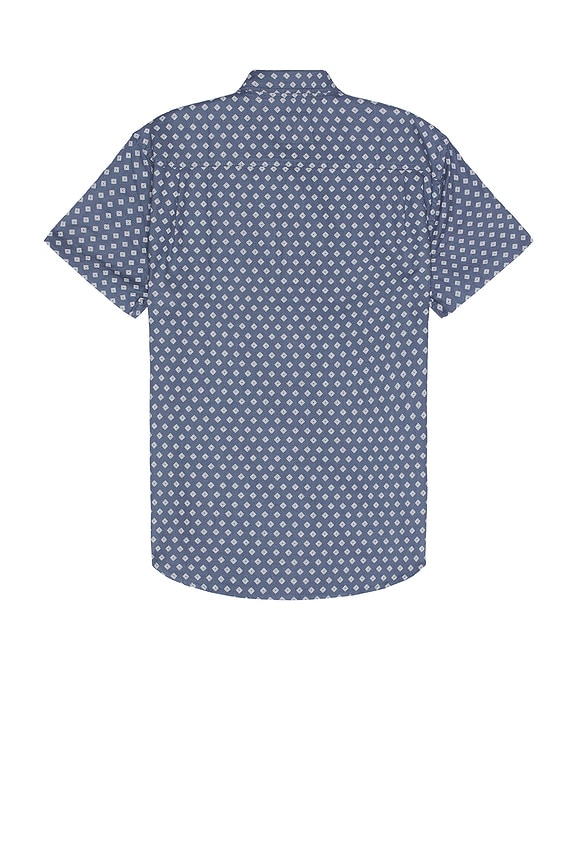 view 2 of 3 Fairfax Shirt in Geo Diamond White Blue
