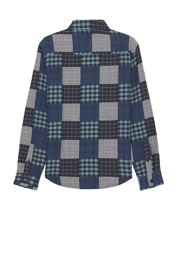 view 2 of 3 셔츠 in Blue Patchwork