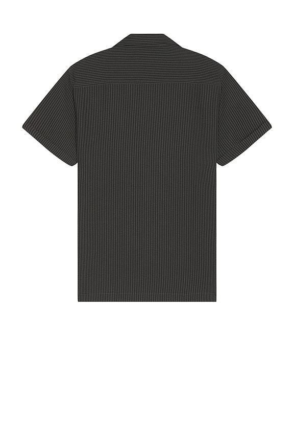 view 2 of 4 Amalfi Shirt in Charcoal Seersucker