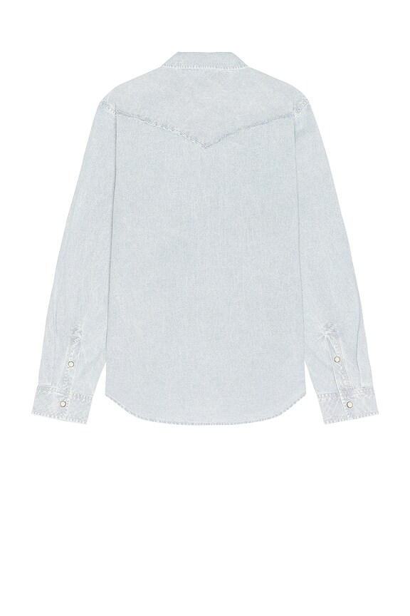 view 2 of 4 Roy Shirt in Sunfaded Indigo