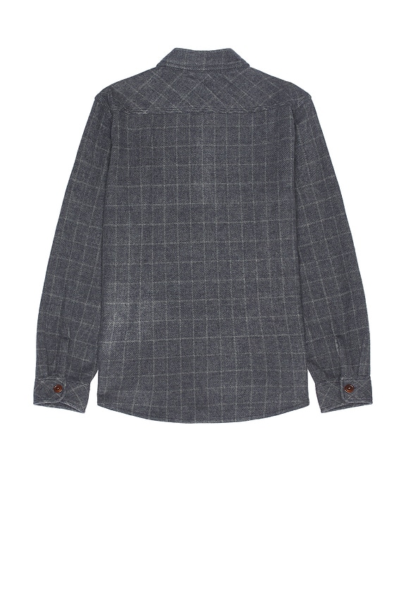 view 2 of 3 Alder Button Down Shirt in Navy Jasper Check