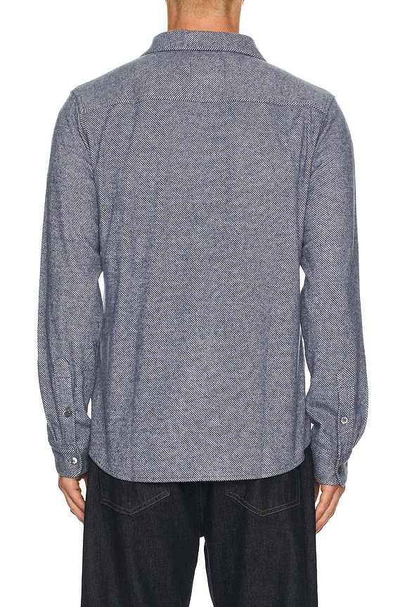 view 2 of 4 CHEMISE HAWKE in Marine Twill