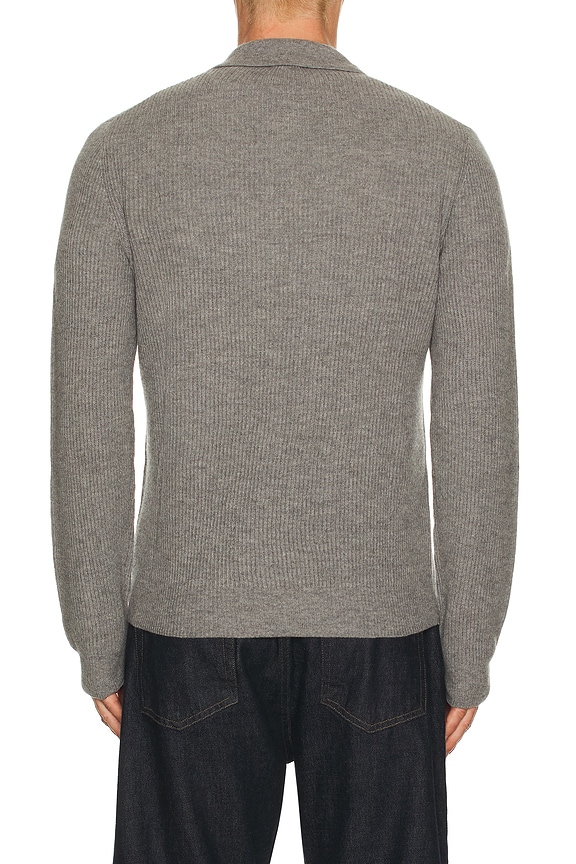 view 2 of 4 Monty Quarter Zip Polo in Finch