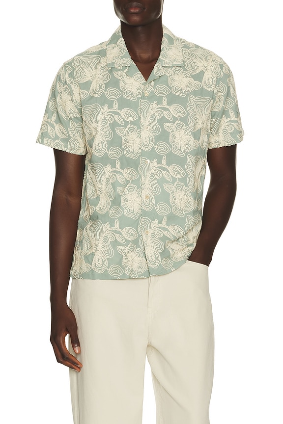 view 1 of 5 TYLER シャツ in Floral Rope Jade