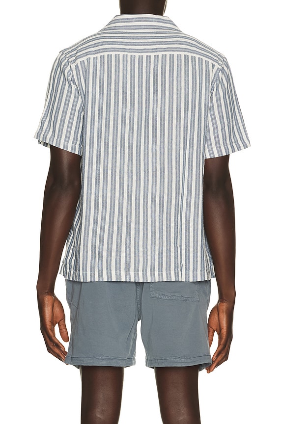 view 2 of 5 CHEMISE NA in Marine White Stripe