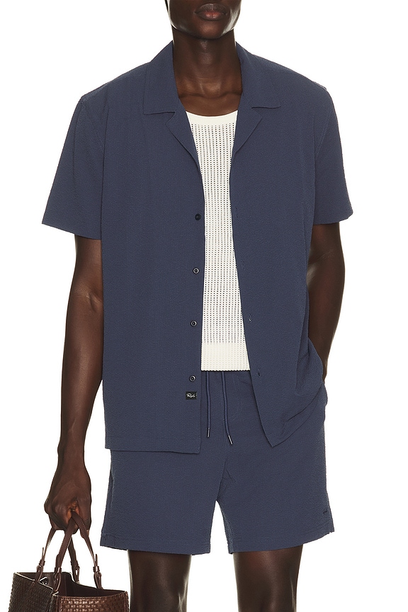 view 1 of 4 Amalfi Short Sleeve Shirt in Stratos