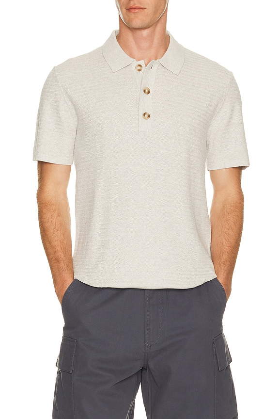 view 1 of 4 Nathan Polo in Heather Grey