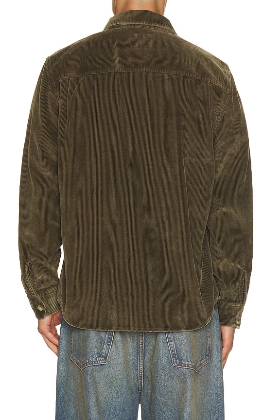 view 2 of 5 CHEMISE in Lichen Green