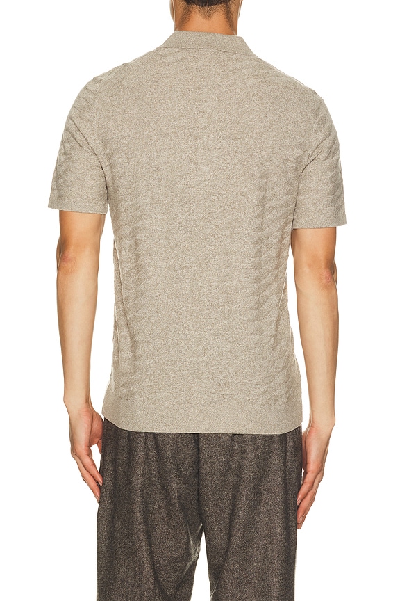view 2 of 5 Linden Polo in Heather Grey Prism
