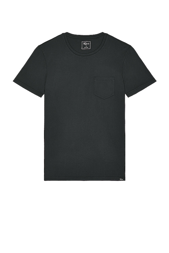 Rails Johnny Cotton Modal Jersey in Carbon | REVOLVE