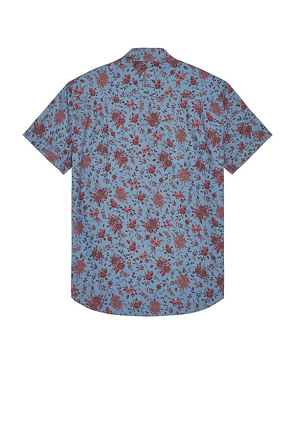 view 2 of 3 Carson Printed Linen Blend in Desert Rose