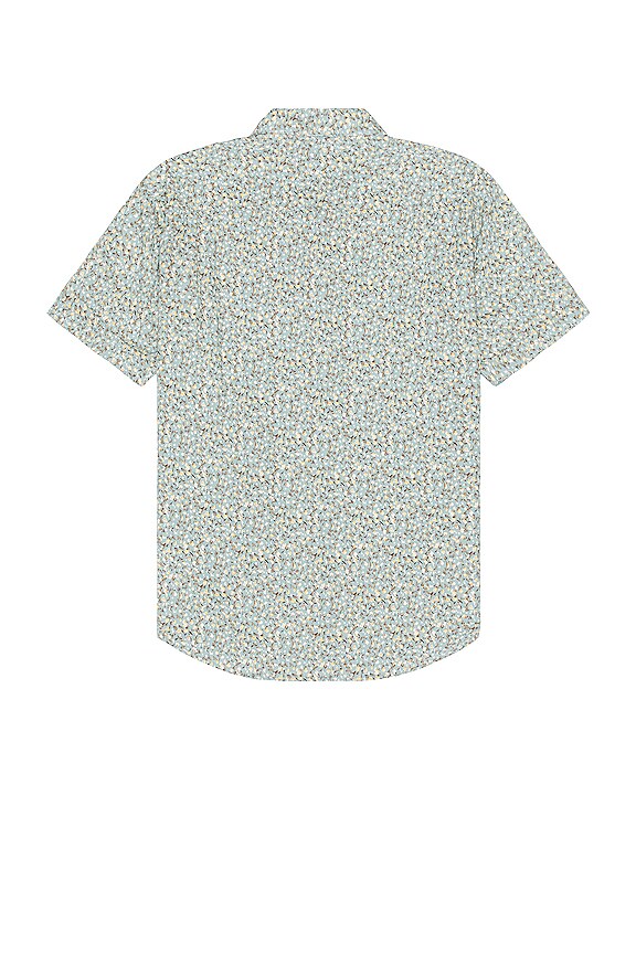 view 2 of 3 셔츠 in Spring Blossom Teal Creamsicle