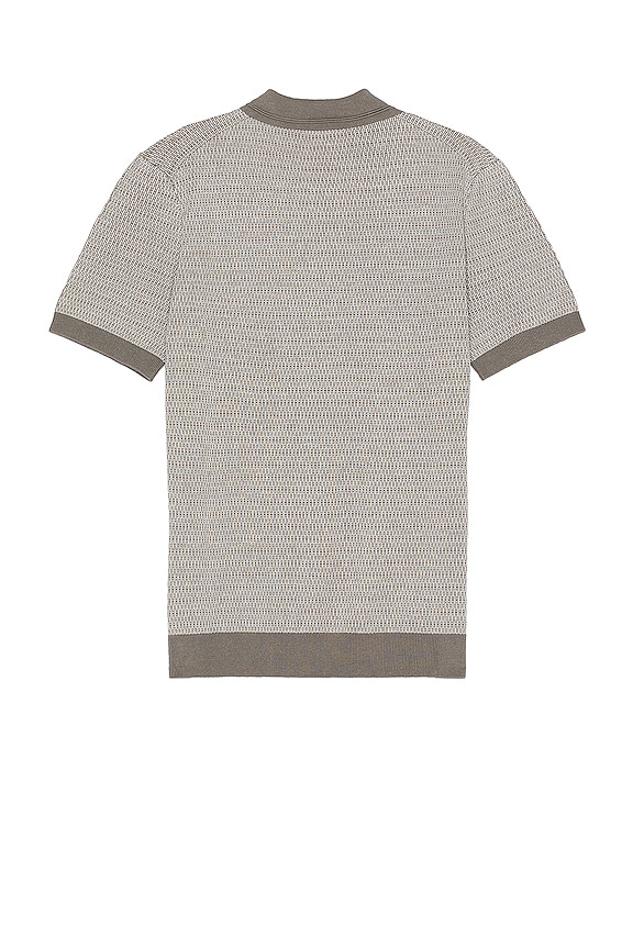 view 2 of 4 Shoreditch Polo in Grey Broquade