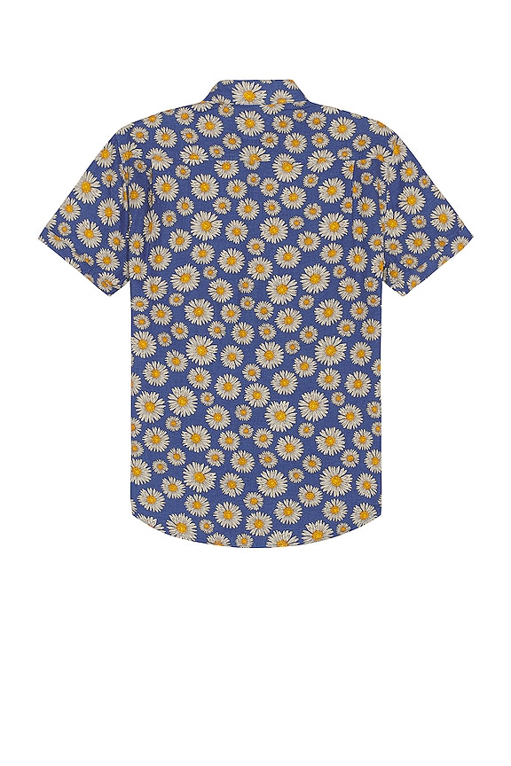 view 2 of 3 Carson Shirt in Maya Print Royal