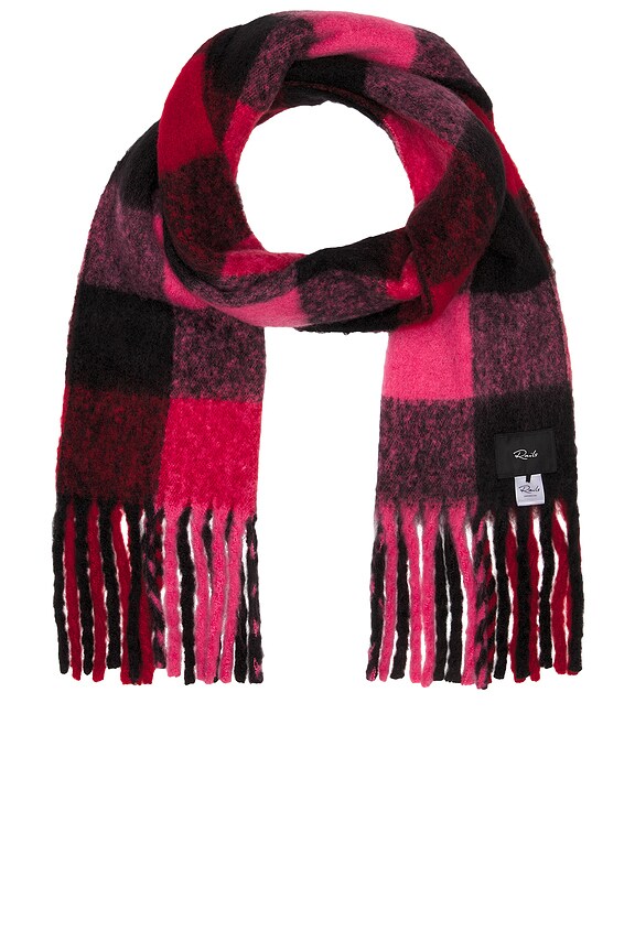 view 2 of 3 Oslo Scarf in Scarlet Onyx Pink