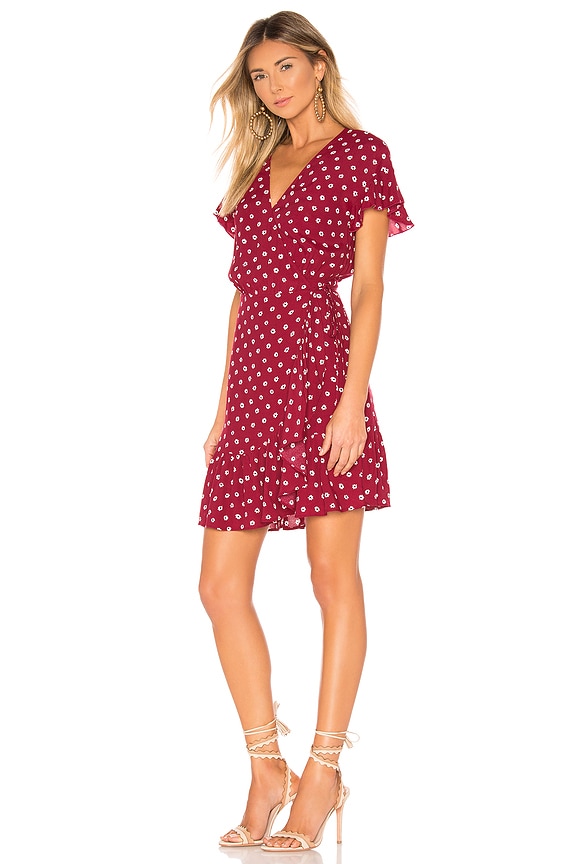 view 2 of 3 Koreen Wrap Dress in Wildflower