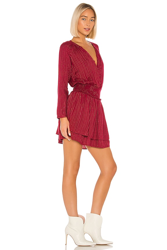 view 2 of 3 VESTIDO CINTURA ATADA JASMINE in Messina Stripe