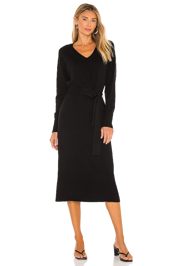 Rails Margot Sweater Dress in Black | REVOLVE