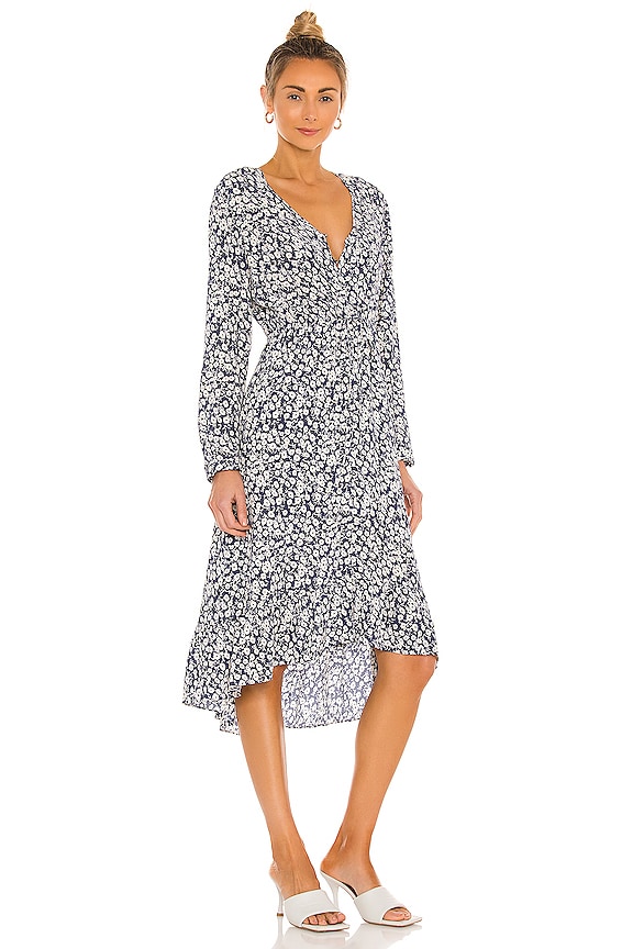 view 2 of 3 JADE 원피스 in Navy Camellia