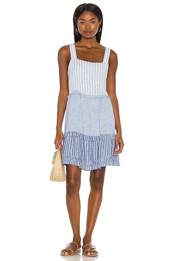 view 1 of 3 Sandy Mini Dress in Mixed Coast Stripe in Mixed Coast Stipe