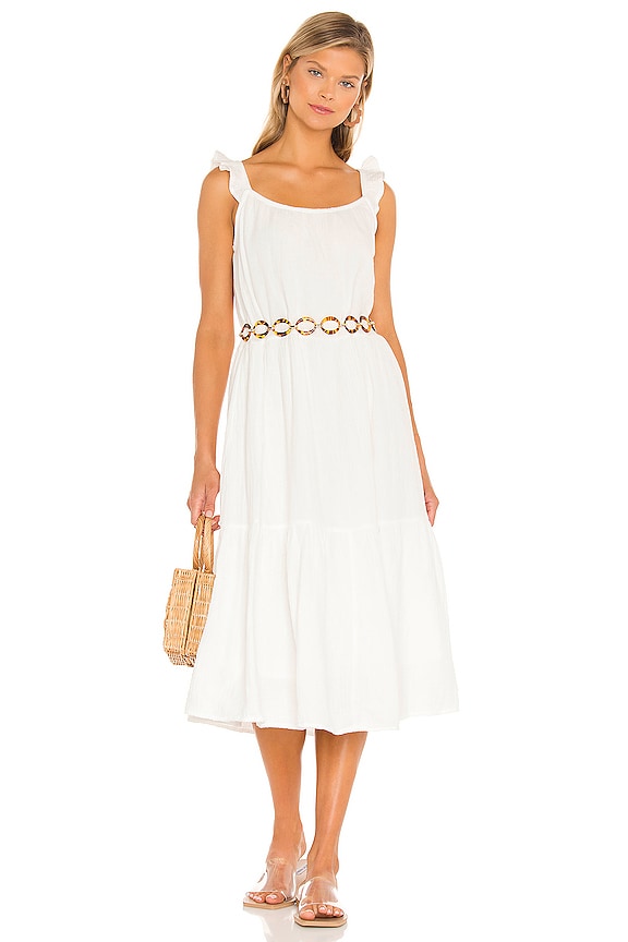 view 1 of 4 Capri Dress in White