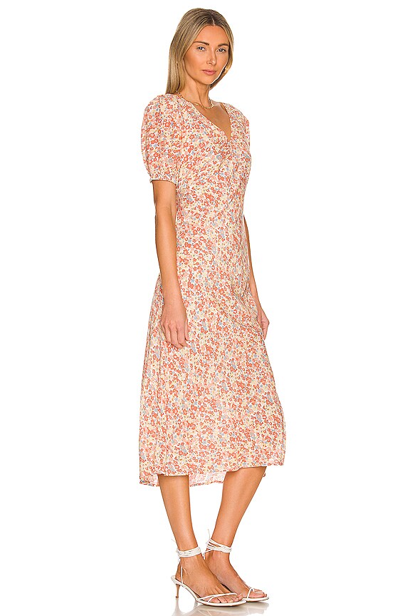 view 2 of 3 VESTIDO SHELLEY MIDI in Multi Wildflower