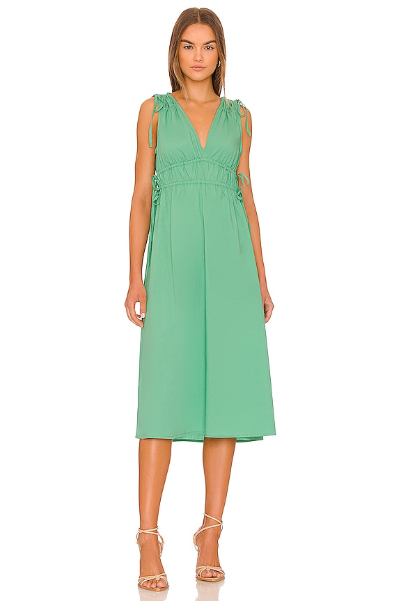 view 1 of 3 Constantine Midi Dress in Kelly Green