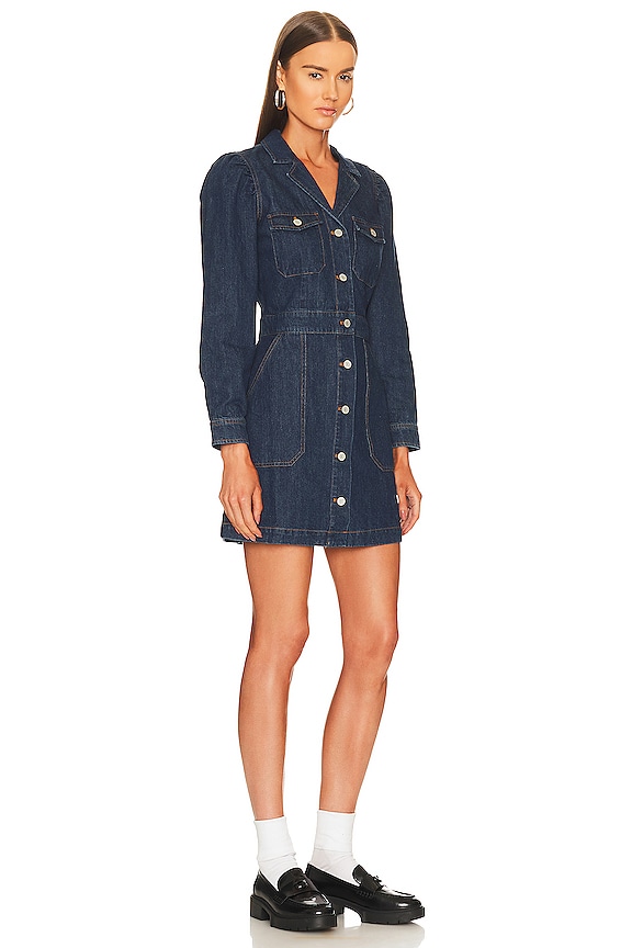 view 2 of 3 LISETTE 미니 원피스 in Undone Denim