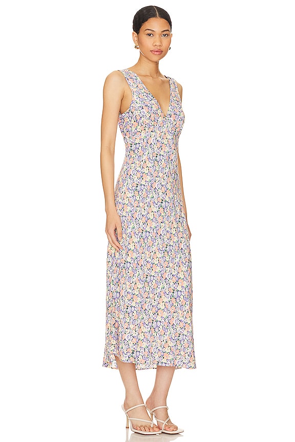 view 2 of 3 Audrina Midi Dress in Posy Field