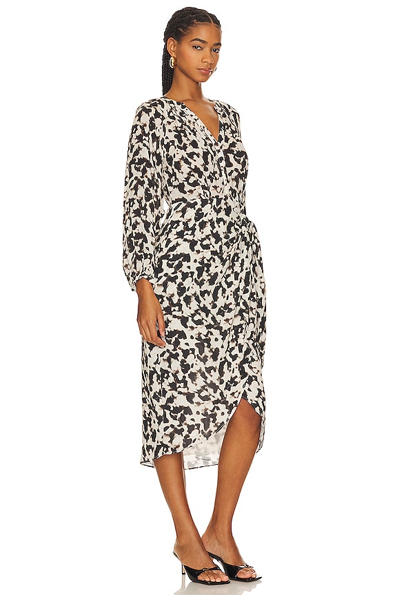 view 2 of 3 VESTIDO TYRA in Blurred Cheetah