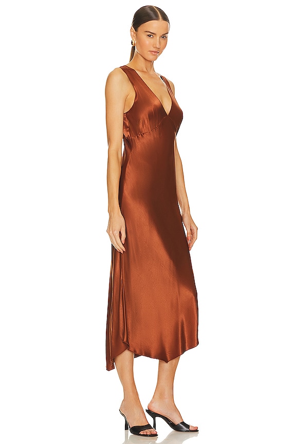 view 2 of 3 Monique Dress in Cedar