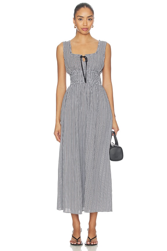 view 2 of 4 Jordie Dress in Black Gingham