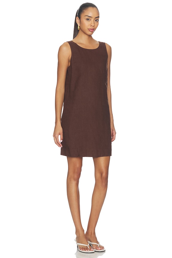 view 2 of 3 Lindsey Dress in Espresso